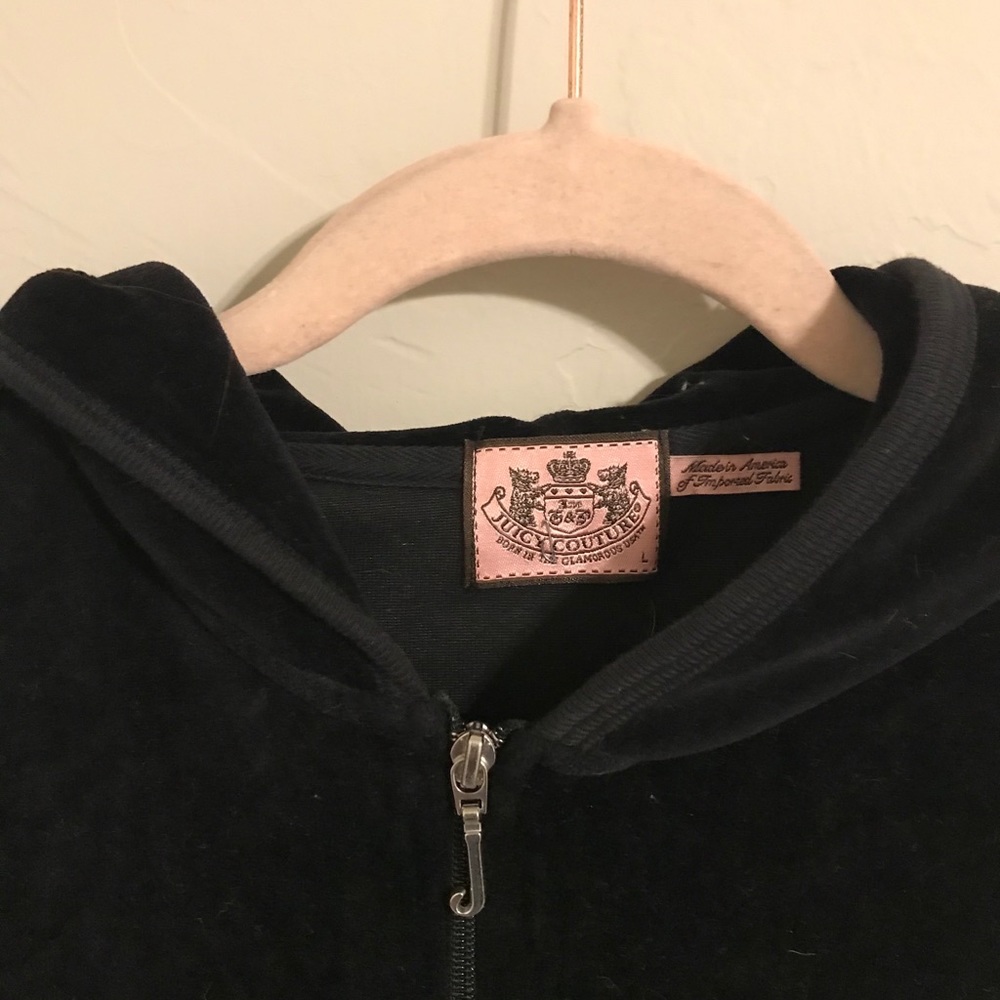 Juicy couture velour hoodie